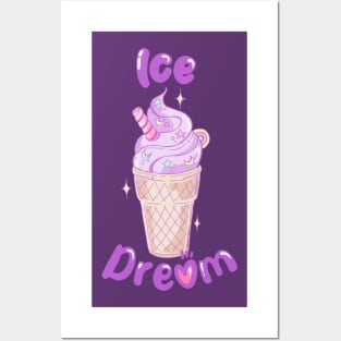 Ice Dream Posters and Art